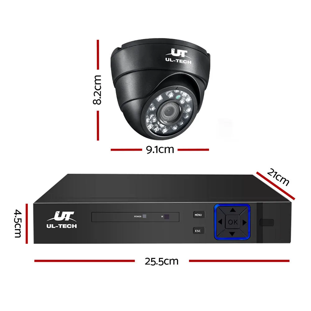 1080P HD CCTV Security System 4CH DVR 4 Cameras 1TB UL-Tech