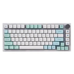 133 Keys Ice Crystal PBT Keycap Set XDA Profile Sublimation English Custom Keycaps for Mechanical Keyboard