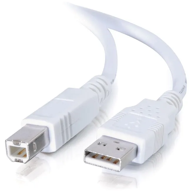 1M Usb A To B Cable White 2.0 (3.3Ft)