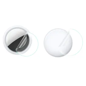 2Pcs ultra clear matte front and back protectors for AirTags