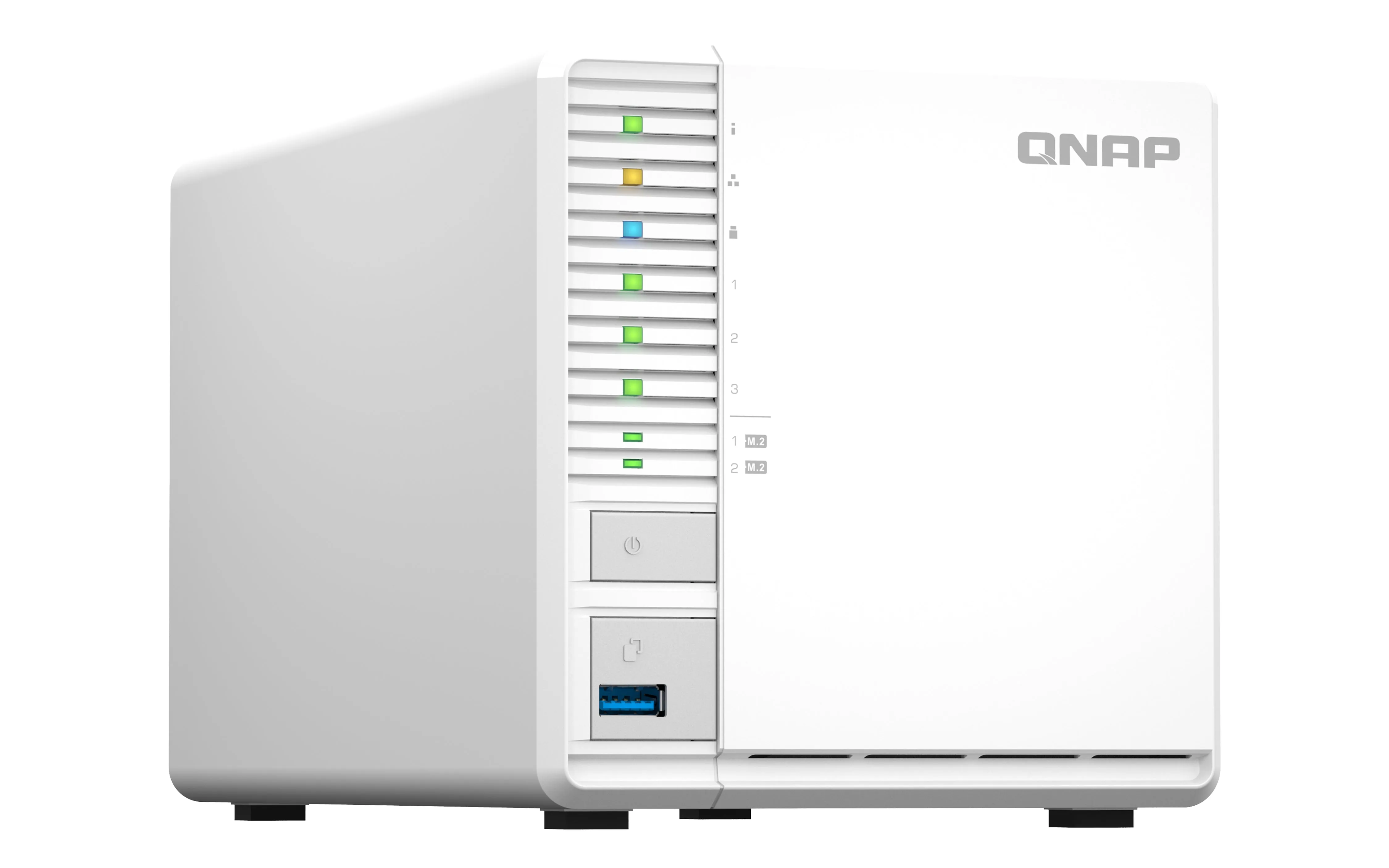 3-Bay Qnap Ts-364-8G Intel® Celeron® - N5095 - Weiß