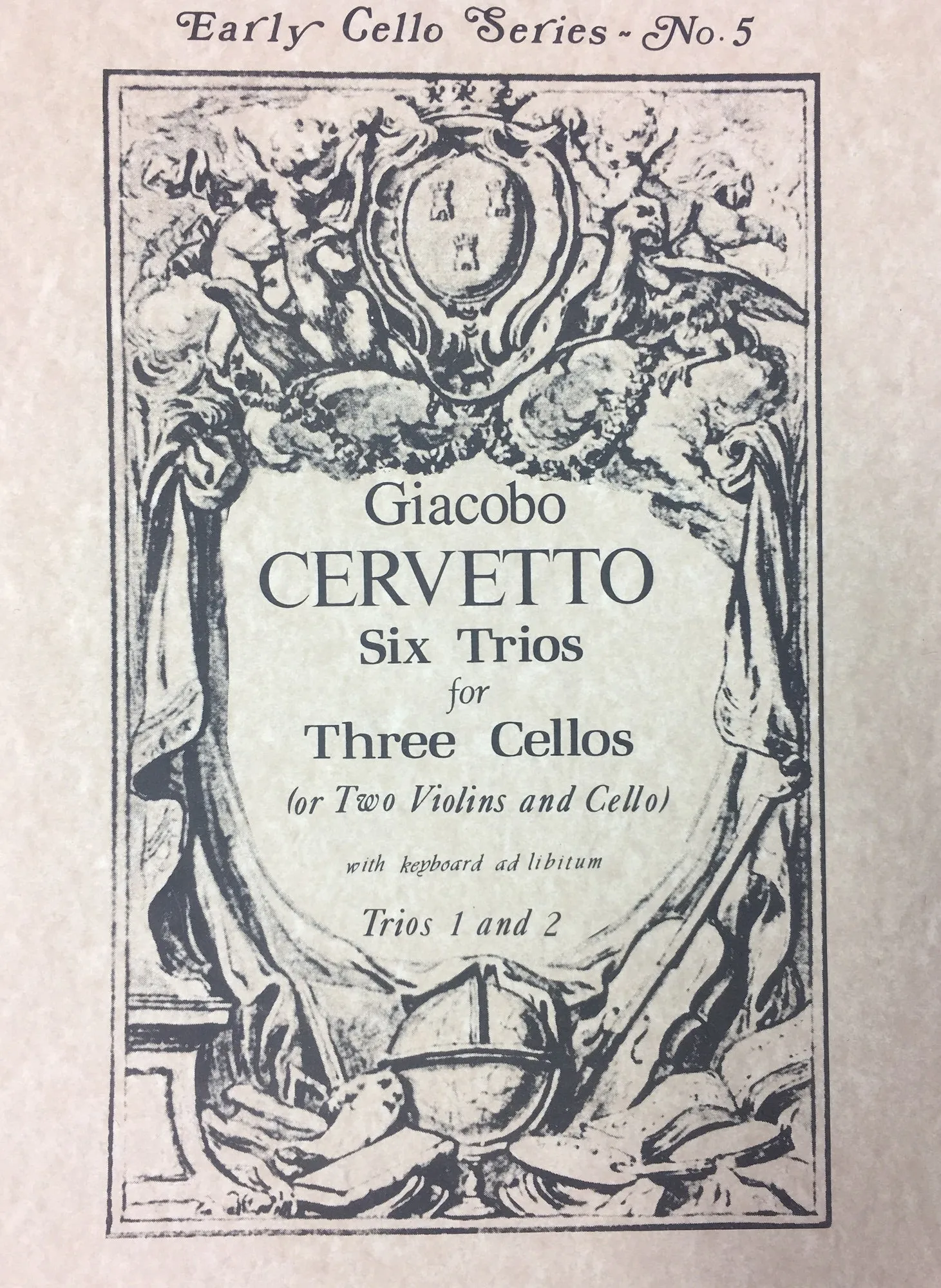 6 Trios for 3 Cellos (or 2 Violins and Cello) (Trios 1 and 2) - Cello Music