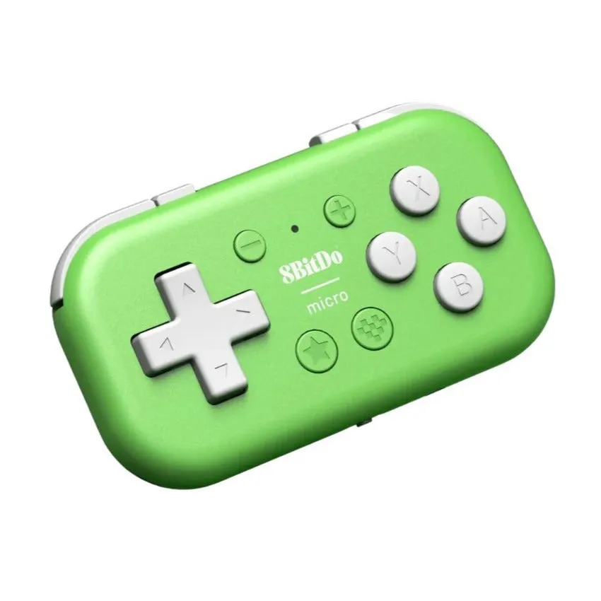 8BitDo Micro Bluetooth Gamepad: For Switch, Pi, Win, iOS, macOS, Android