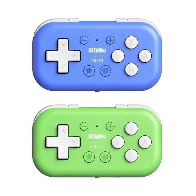 8BitDo Micro Bluetooth Gamepad: For Switch, Pi, Win, iOS, macOS, Android