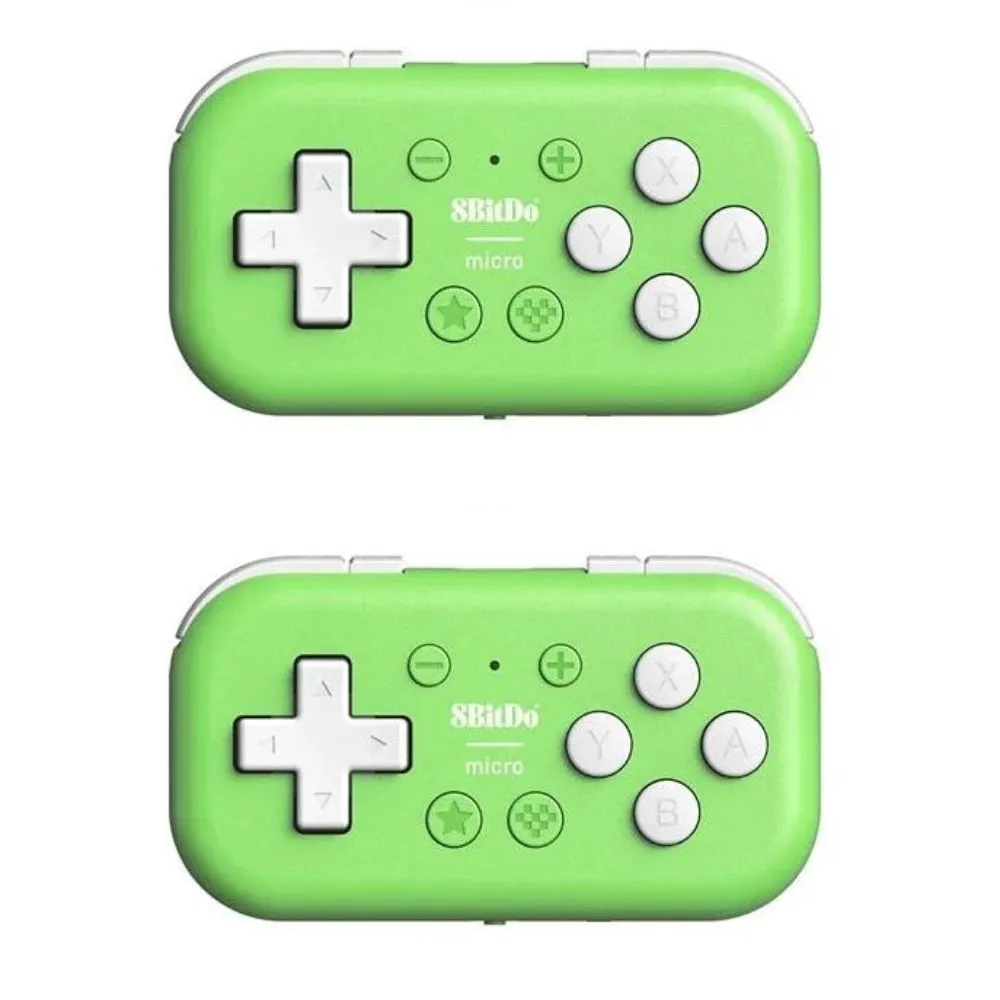 8BitDo Micro Bluetooth Gamepad: For Switch, Pi, Win, iOS, macOS, Android