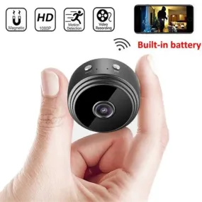 A9 Mini Wi-Fi Security Camera  Full  HD 1080 Pixels with Stand (Wireless)