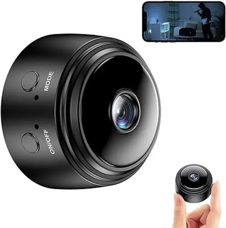 A9 Mini Wi-Fi Security Camera  Full  HD 1080 Pixels with Stand (Wireless)