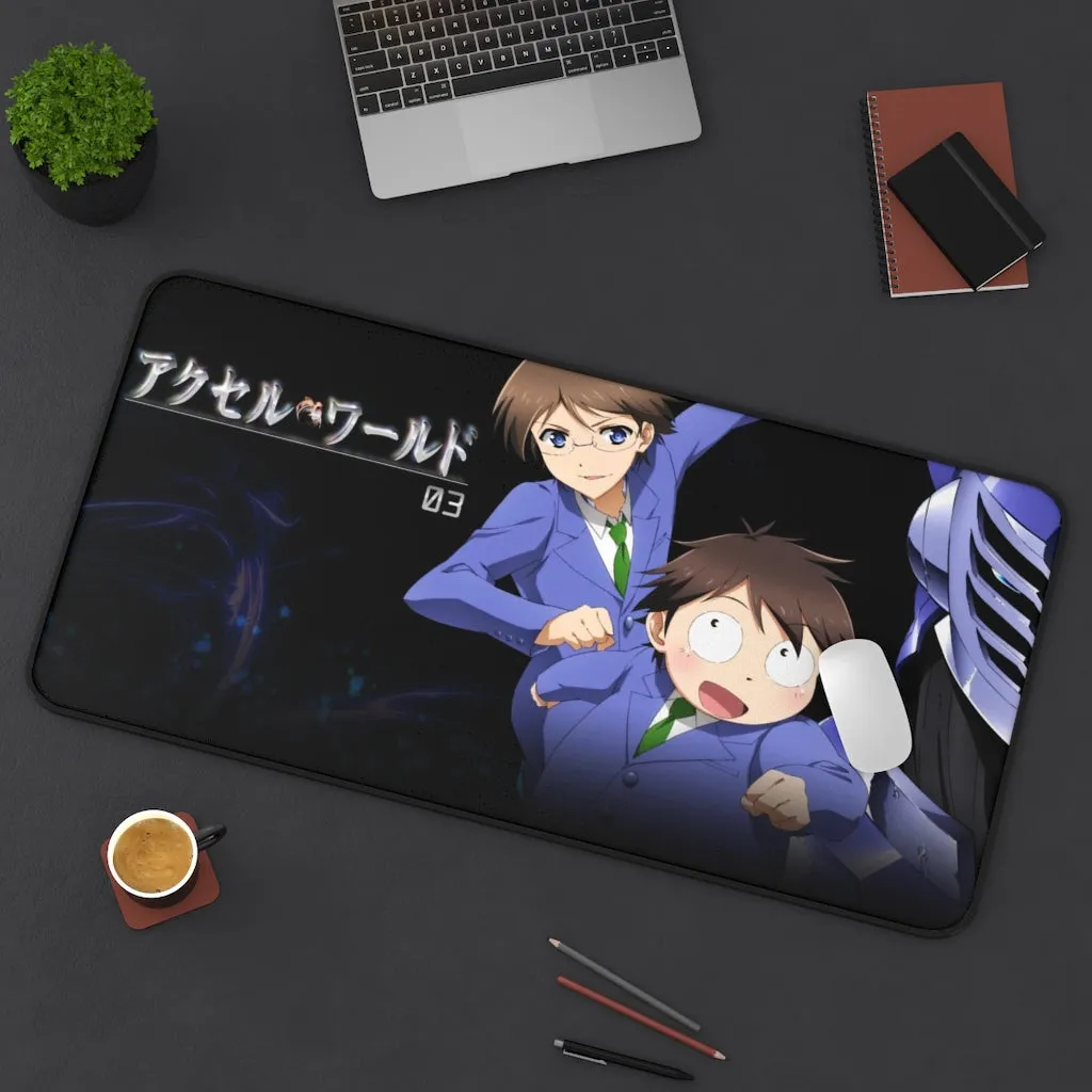 Accel World Haruyuki Arita, Takumu Mayuzumi Mouse Pad (Desk Mat)