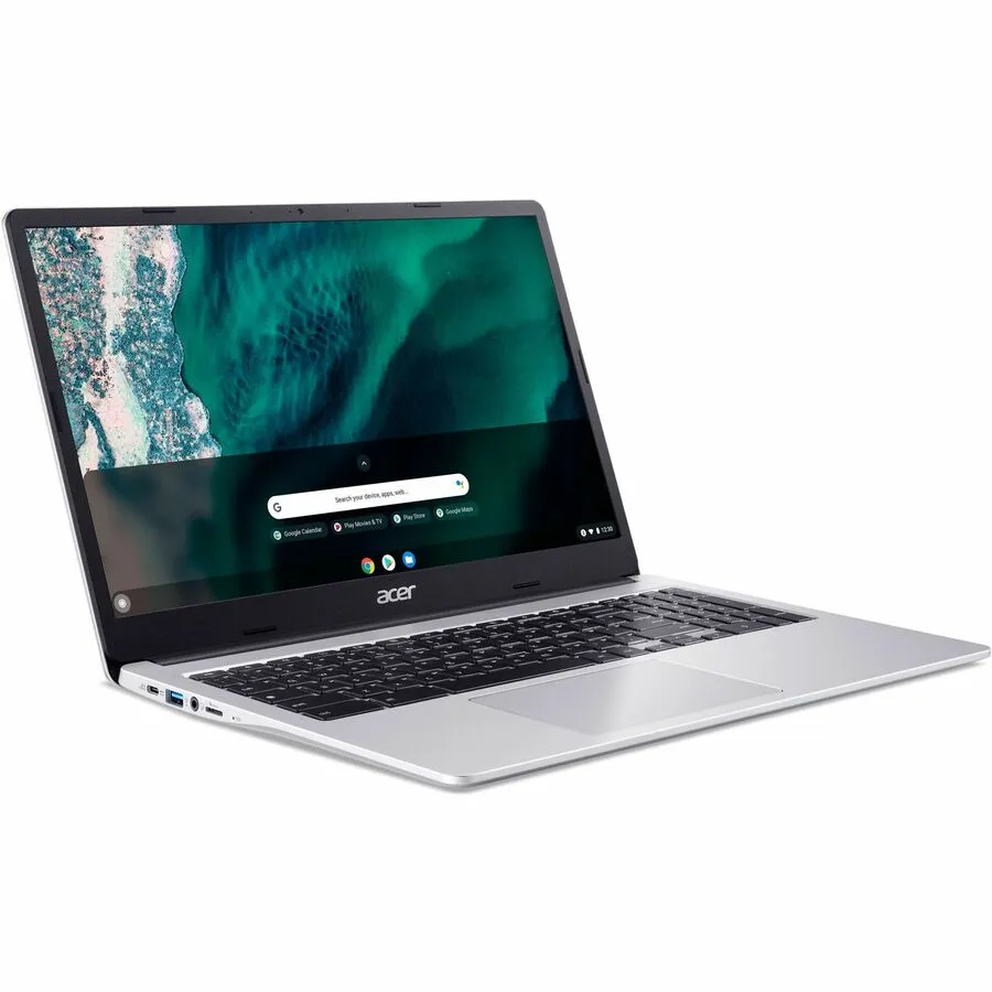 Acer Chromebook 315 CB315-4HT CB315-4HT-P5HD 15.6" Touchscreen Chromebook - Full HD - 1920 x 1080 - Intel Pentium Silver N6000 Quad-core (4 Core) 1.10 GHz - 8 GB Total RAM - 128 GB Flash Memory - Silver