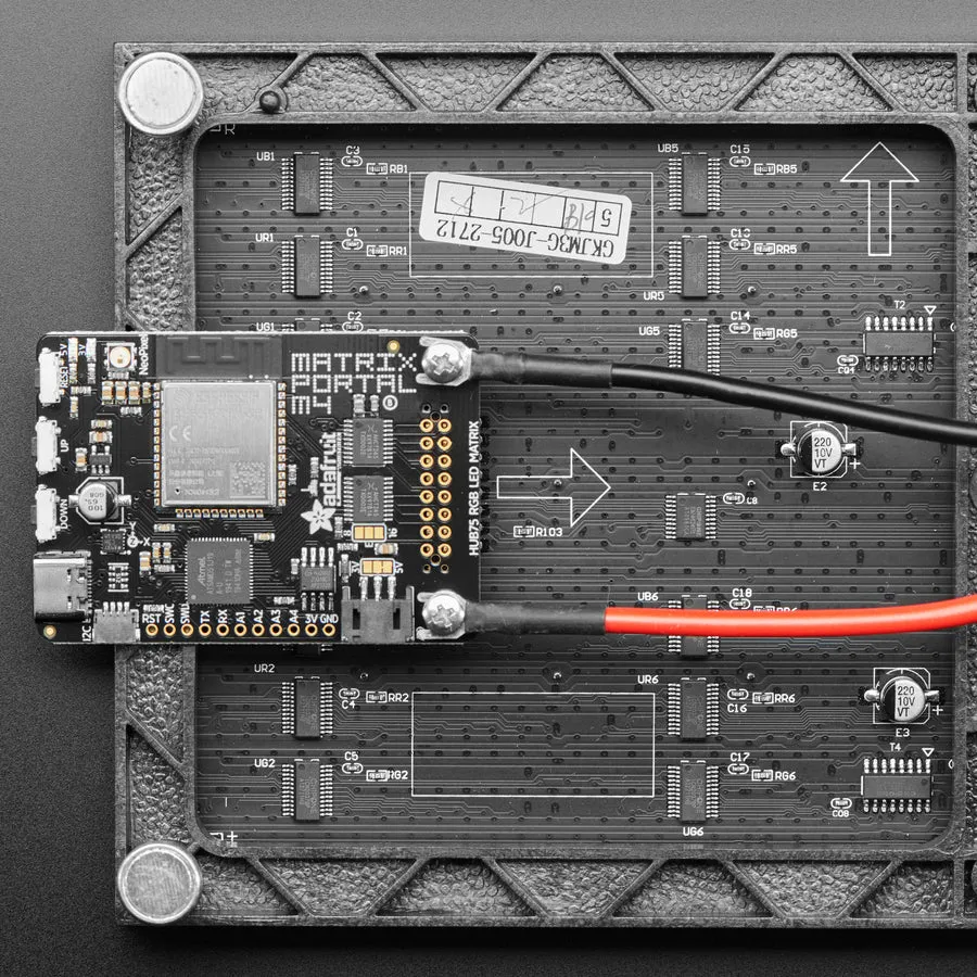 Adafruit Matrix Portal - CircuitPython Powered Internet Display