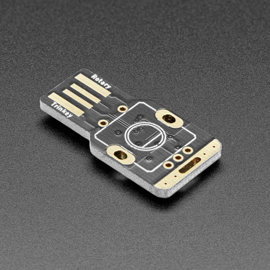 Adafruit Rotary Trinkey - USB NeoPixel Rotary Encoder