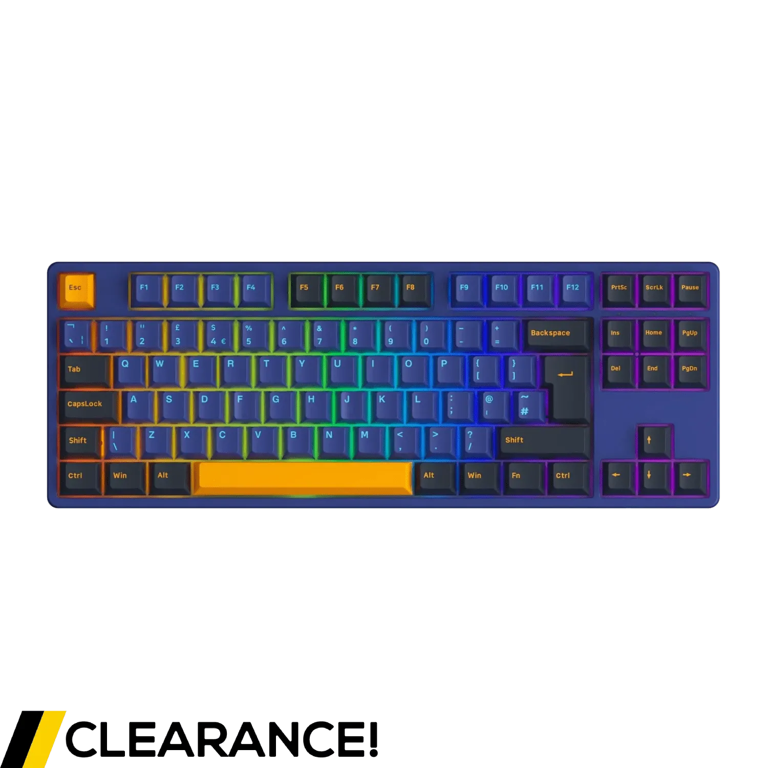 Akko 5087B Plus Horizon RGB TKL ISO UK CS Jelly Black - Grade A