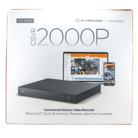 Alarm.com ADC-CSVR2000P 16 Channel Pro Stream Video Recorder