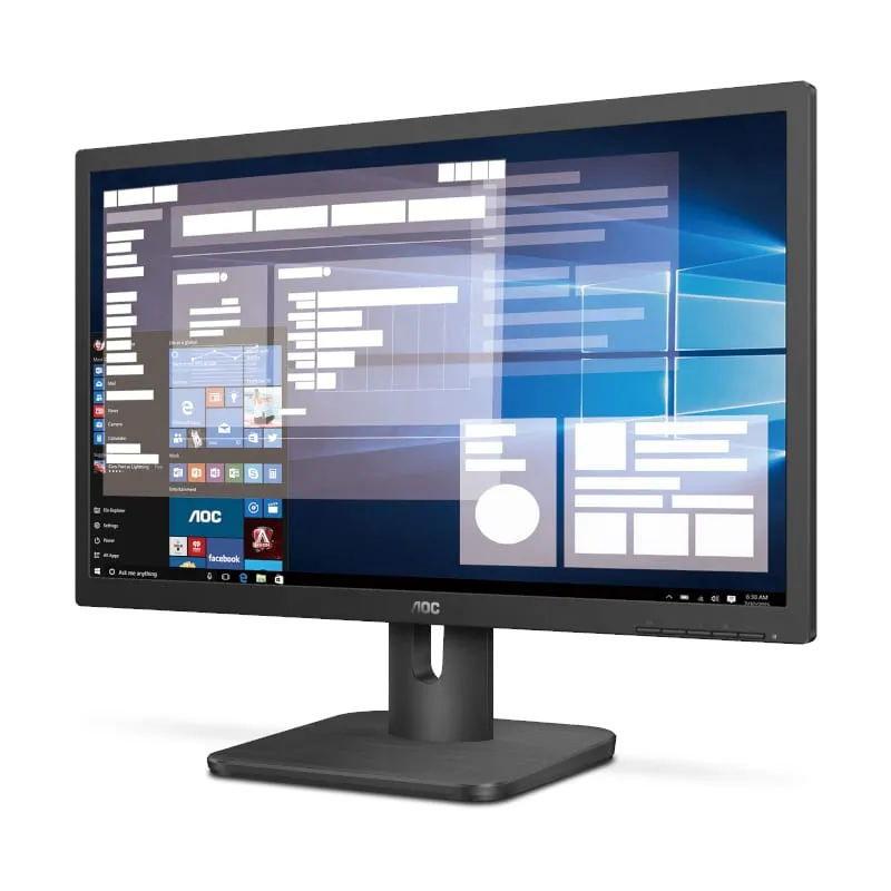 Aoc 20E1H 19.5" 900P Tn 60Hz Office Monitor