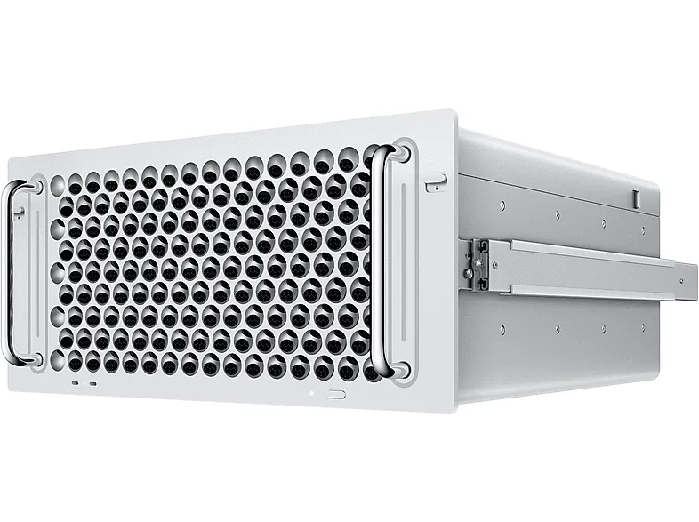 Apple Mac Pro Rack Z172, Chip M2 Pro Max, CPU de 24 núcleos, GPU de 60 núcleos, 128 GB RAM, 1TB de SSD, Plata