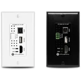 ATLONA AT-OME-EX-TX-WP 4K/UHD HDMI/USB Wall Plate Transmitter