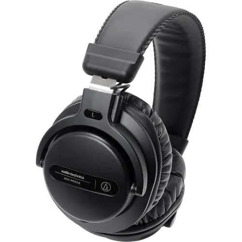 Audio-Technica ATH-PRO5X Professional Over-Ear DJ Monitor Headphones