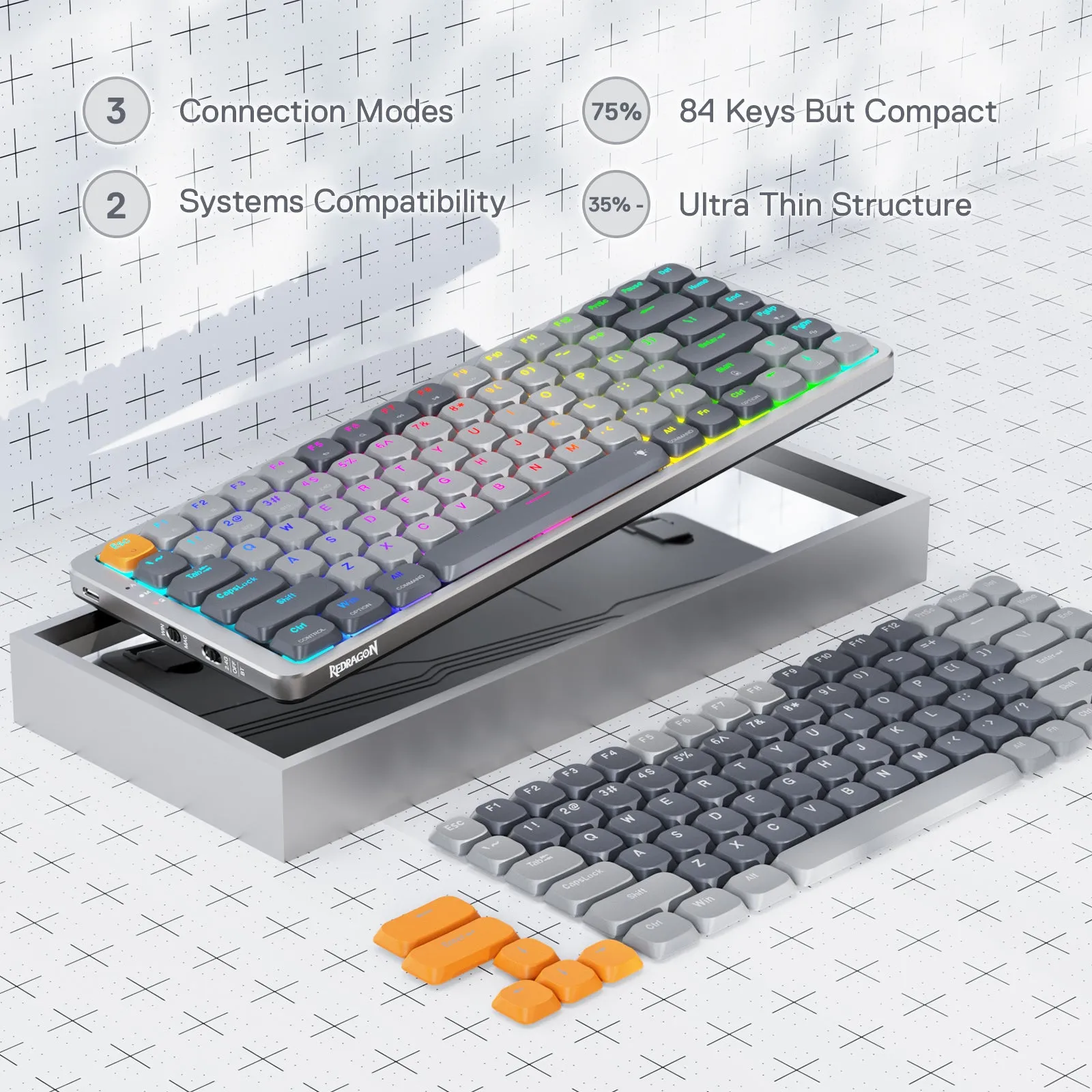 AZURE K652 Wireless Mechanical Keyboard (TEST)