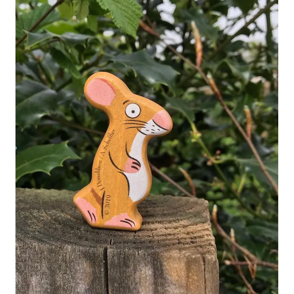 Bajo Wooden Figure - Small Mouse