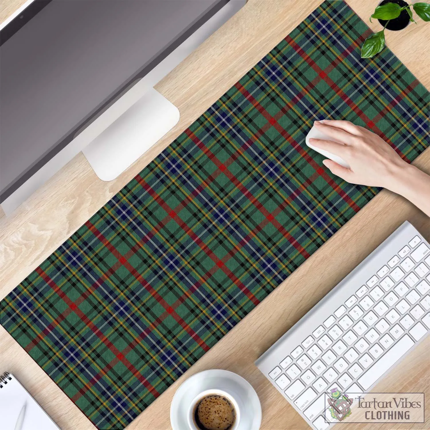 Bisset Tartan Mouse Pad