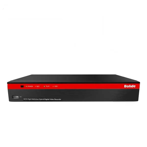 Bolide / Hybrid DVR / 16 Channel / Control Over Coax / 5MP / 4K / 16TB HDD Interface / SVR9516H