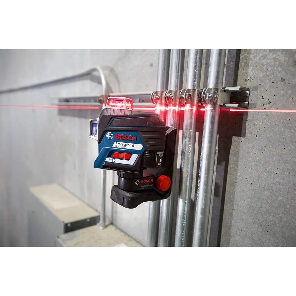 Bosch GLL3-330C 360° Connected Three-Plane Leveling and Alignment-Line Laser