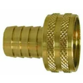 Brass Hose Barb Female Garden Hose Adapter