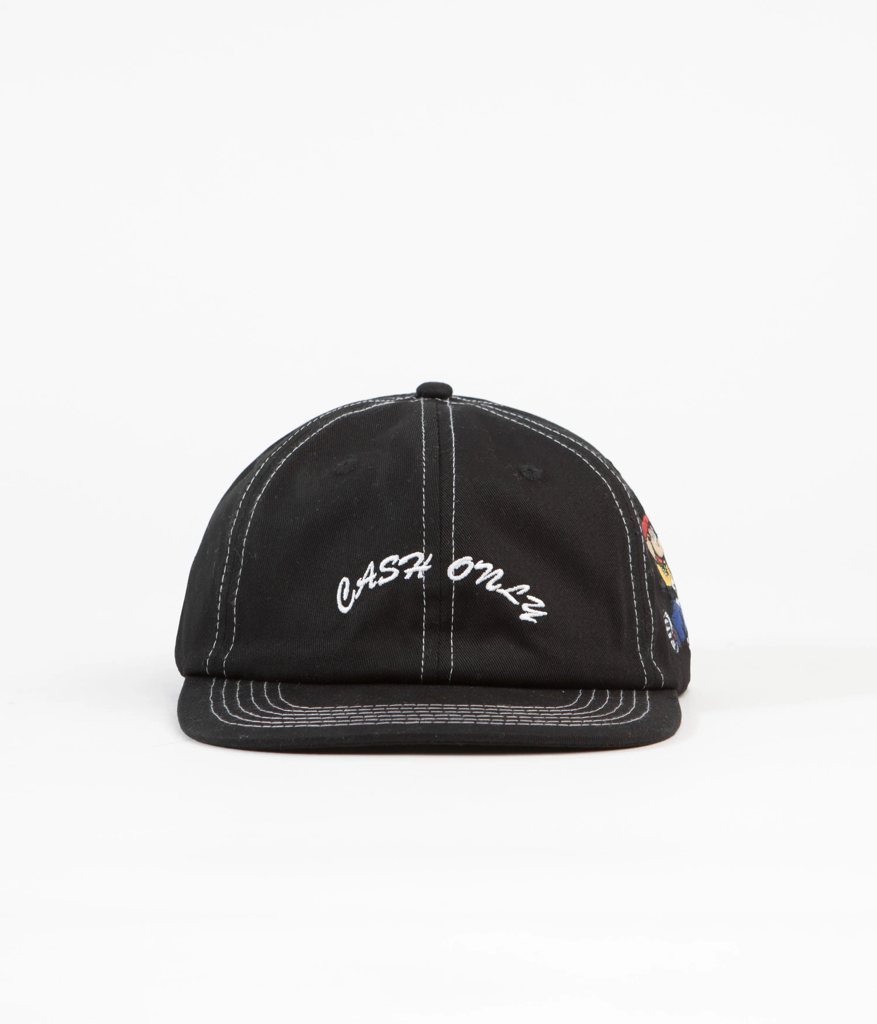 Cash Only Toon Cap - Black