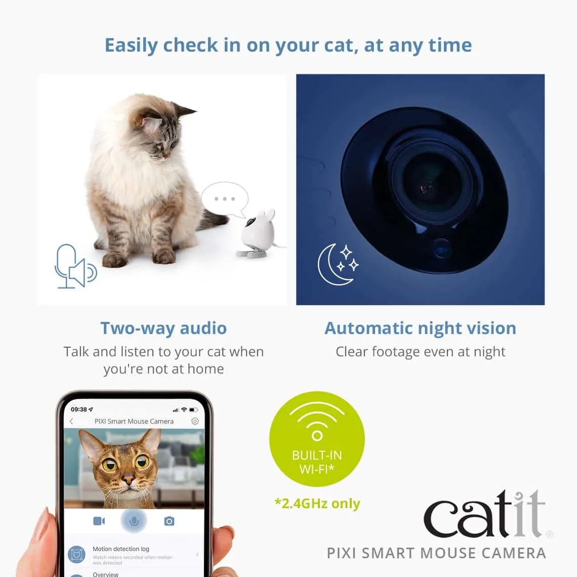 Catit Pixi Smart Mouse Camera