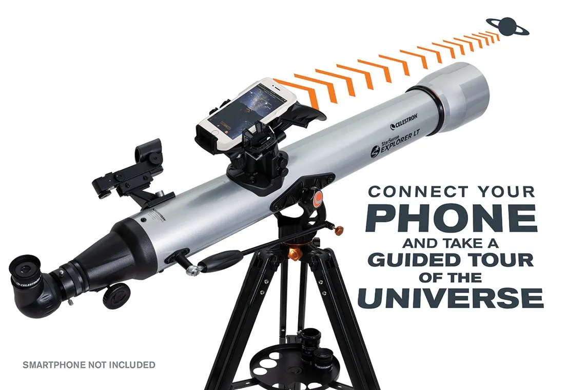 Celestron StarSense Explorer LT 80AZ - Smartphone app-enabled refractor telescope