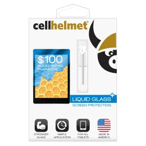 Cellhelmet Liquid Glass Plus $100 Guarantee Screen Protection for Tablets by Cellhelmet