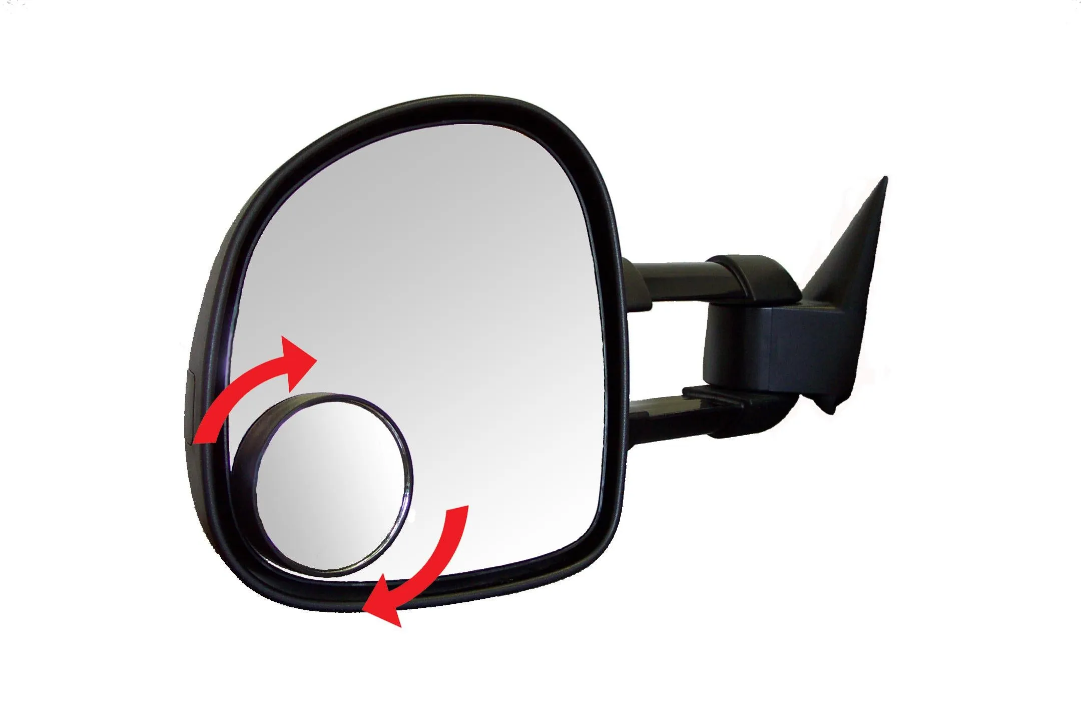 Cipa USA 49111 HotSpots Convex Blind Spot Mirror; Round; 2 in.; Blue Tinted; Stick-On; Pair;