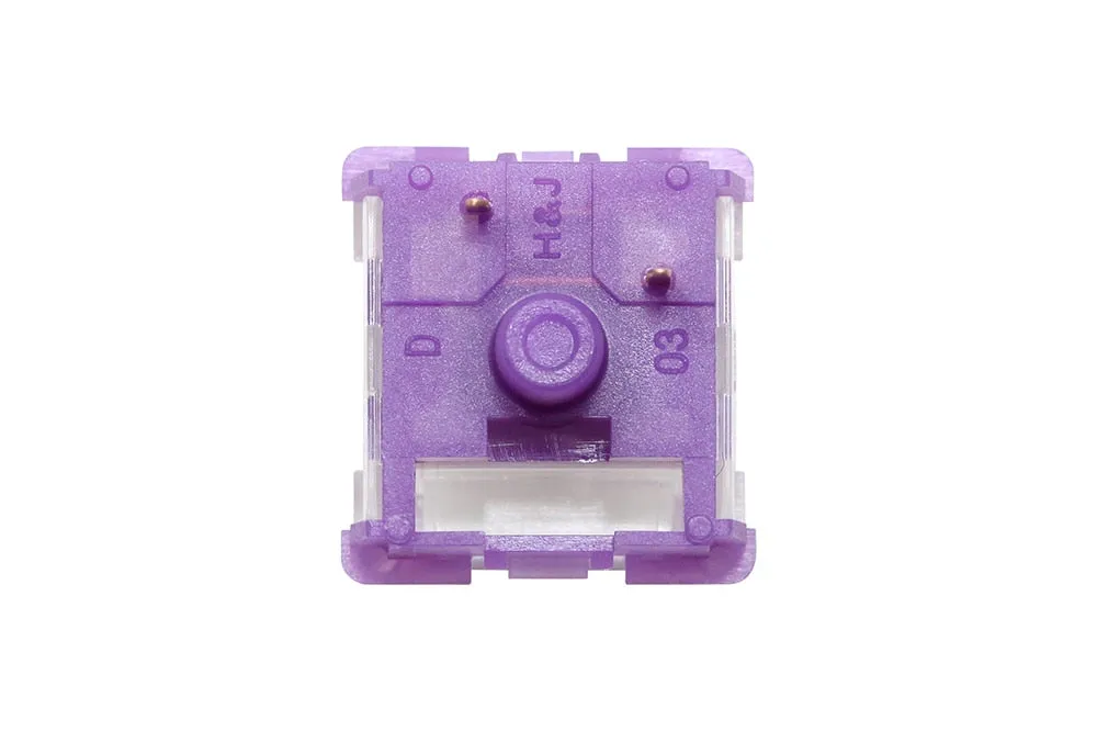 CIY EVO Switch Evolution Linear Tactile 55g 60g mx stem switch for mechanical keyboard 50m Factory Lubed PC Nylon POK Red Purple