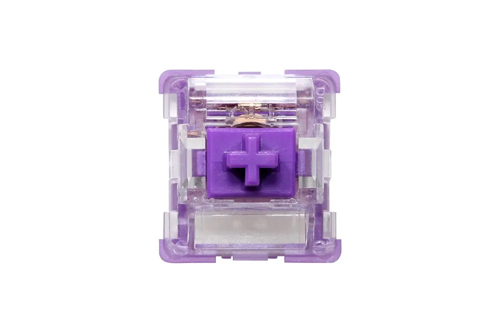 CIY EVO Switch Evolution Linear Tactile 55g 60g mx stem switch for mechanical keyboard 50m Factory Lubed PC Nylon POK Red Purple