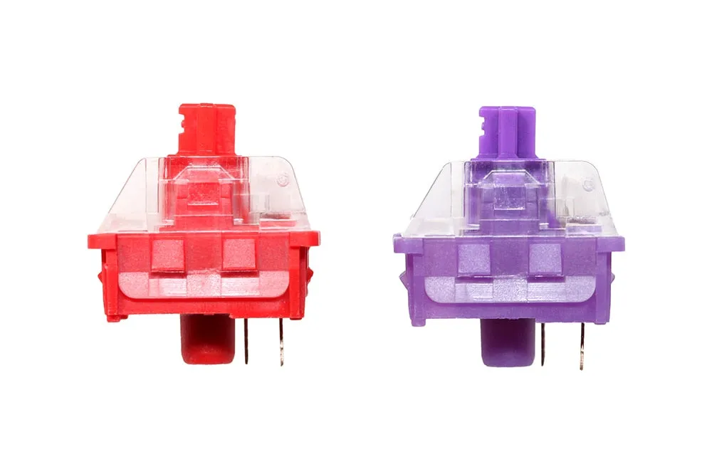 CIY EVO Switch Evolution Linear Tactile 55g 60g mx stem switch for mechanical keyboard 50m Factory Lubed PC Nylon POK Red Purple