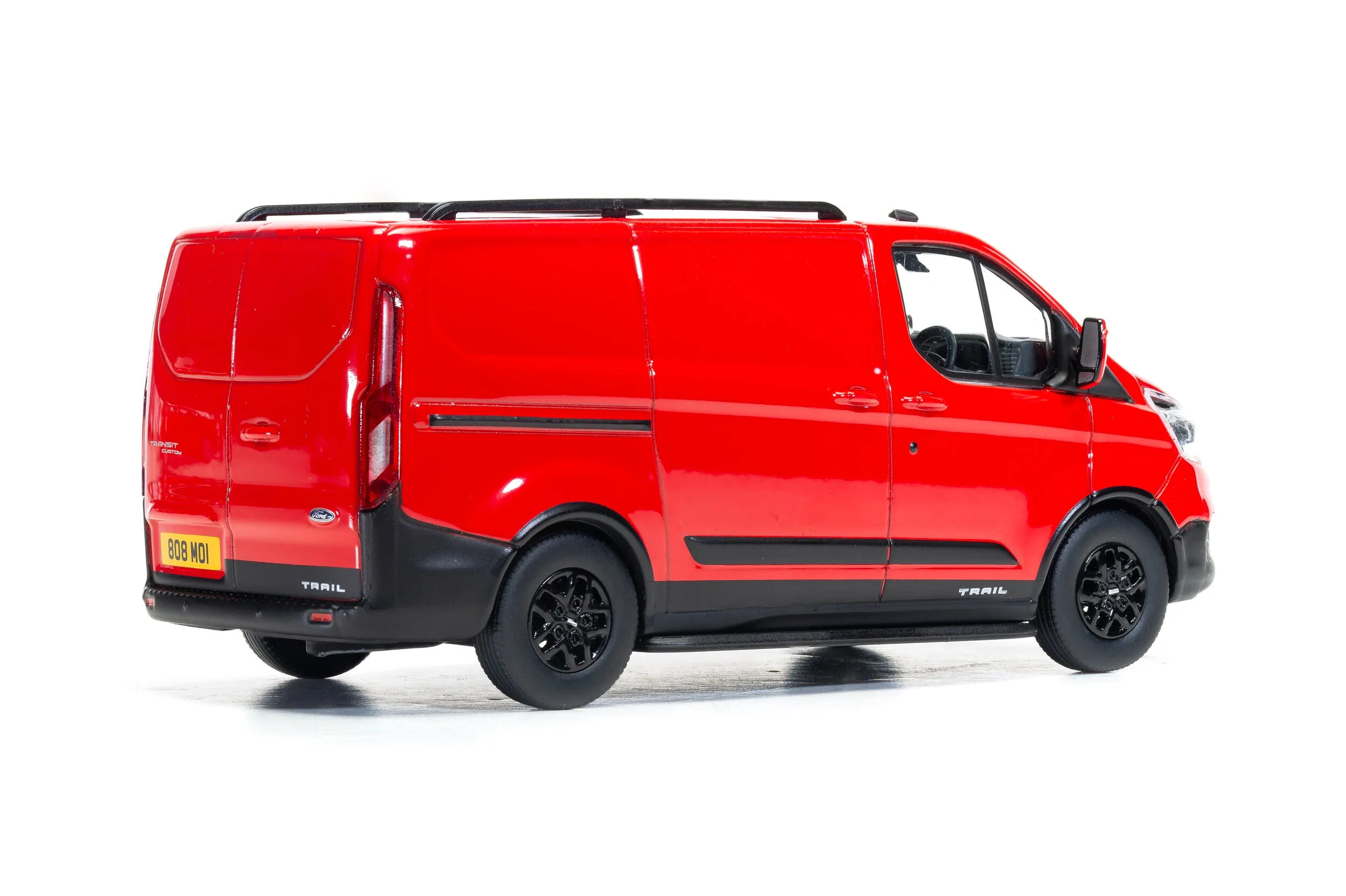 Corgi VA15102 Ford Transit Custom Trail, Race Red