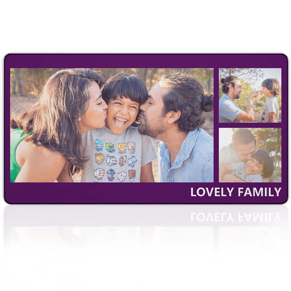 Custom Full Photo Mouse Pad Engrave Your Favorite Photo1-6 Pictures