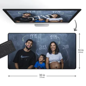 Custom Full Photo Mouse Pad Engrave Your Favorite Photo1-6 Pictures