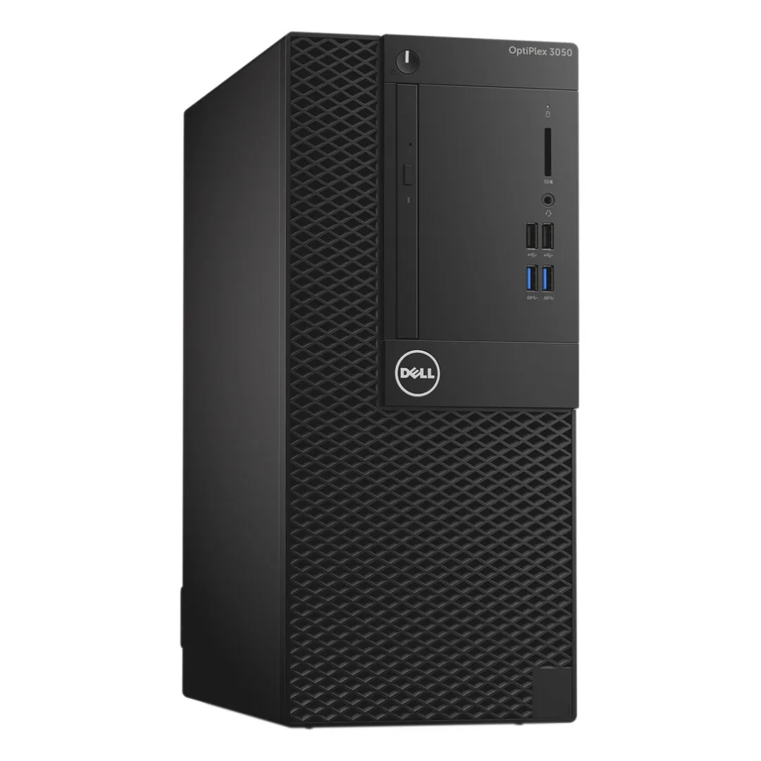 Dell OptiPlex 3050, Mini Tower Desktop Bundled with 24" Monitor, Intel i5-6500, 3.2GHz, 8GB RAM, 256GB SSD, Windows 10 Pro - Grade A Refurbished