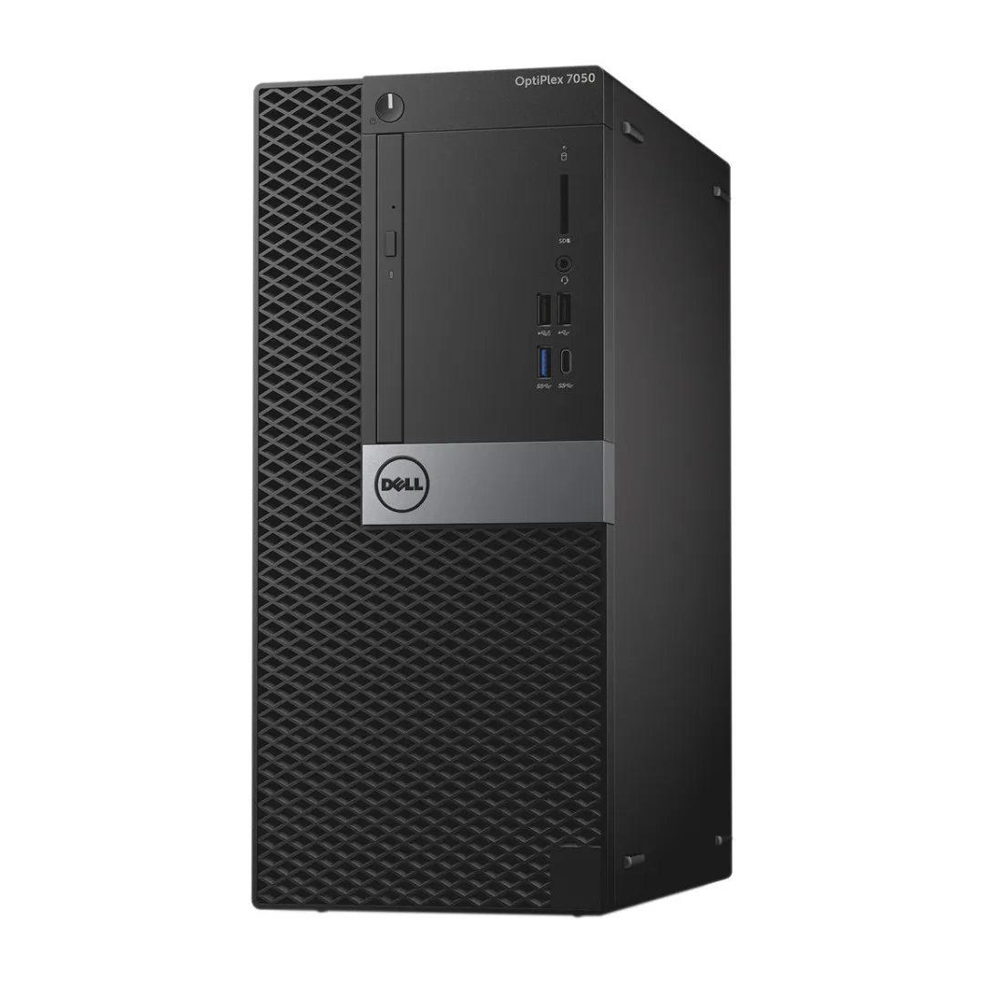 Dell OptiPlex 7050, Mini Tower Desktop, Intel Core i5-6500, 3.2GHz ,16GB RAM, 256GB SSD, Windows 10 Pro - Grade A Refurbished