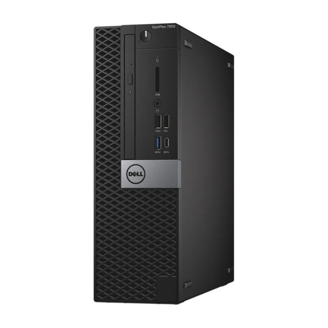 Dell OptiPlex 7050, SFF Desktop, Intel Core i7-6700, 3.4GHz ,16GB RAM, 512GB SSD, Windows 10 Pro - Grade A Refurbished