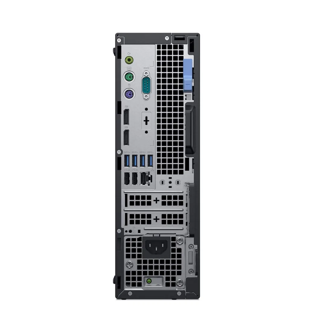 Dell OptiPlex 7070, SFF bundled with a Dell 22" LCD Monitor, Intel Core i5-9500, 3.0GHz, 16GB RAM, 512GB SSD, DVD-RW, Windows 10 Pro - Grade A Refurbished