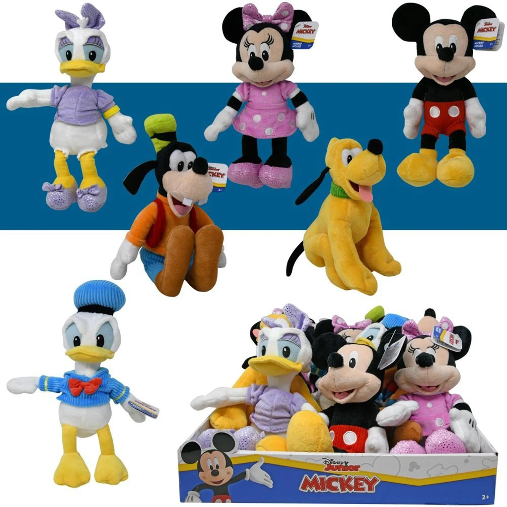 Disney Plush, 9 Inches, Assortment, 1 Count