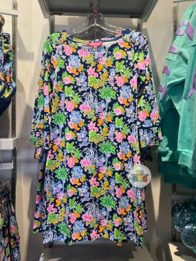 DLR/WDW - Disney x Lilly Pulitzer - Mickey & Minnie Aegean Navy Sophie Dress