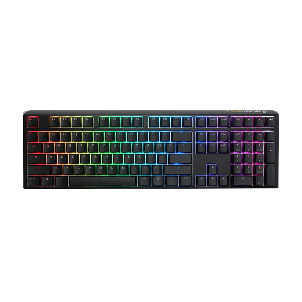 Ducky ONE 3 RGB Black - Full Size -  MX Silent Red by Level Up Desks