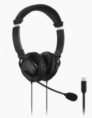 Ebox Headphones Type C Eab 8606 Black