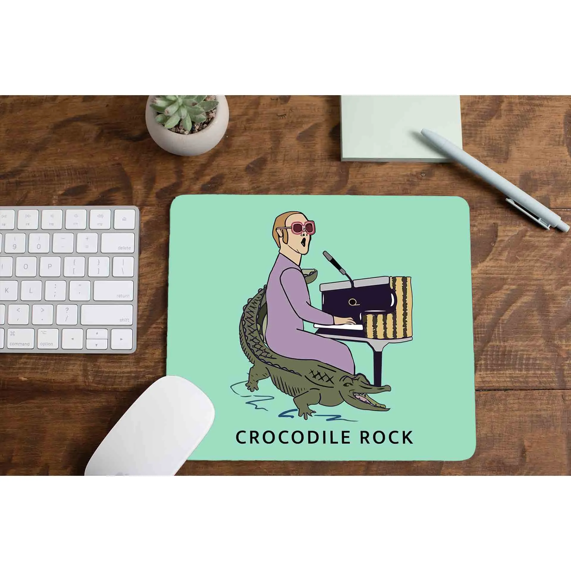 Elton John Mousepad - Crocodile Rock