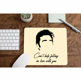 Elvis Presley Mousepad - Can't Help Falling In Love With You