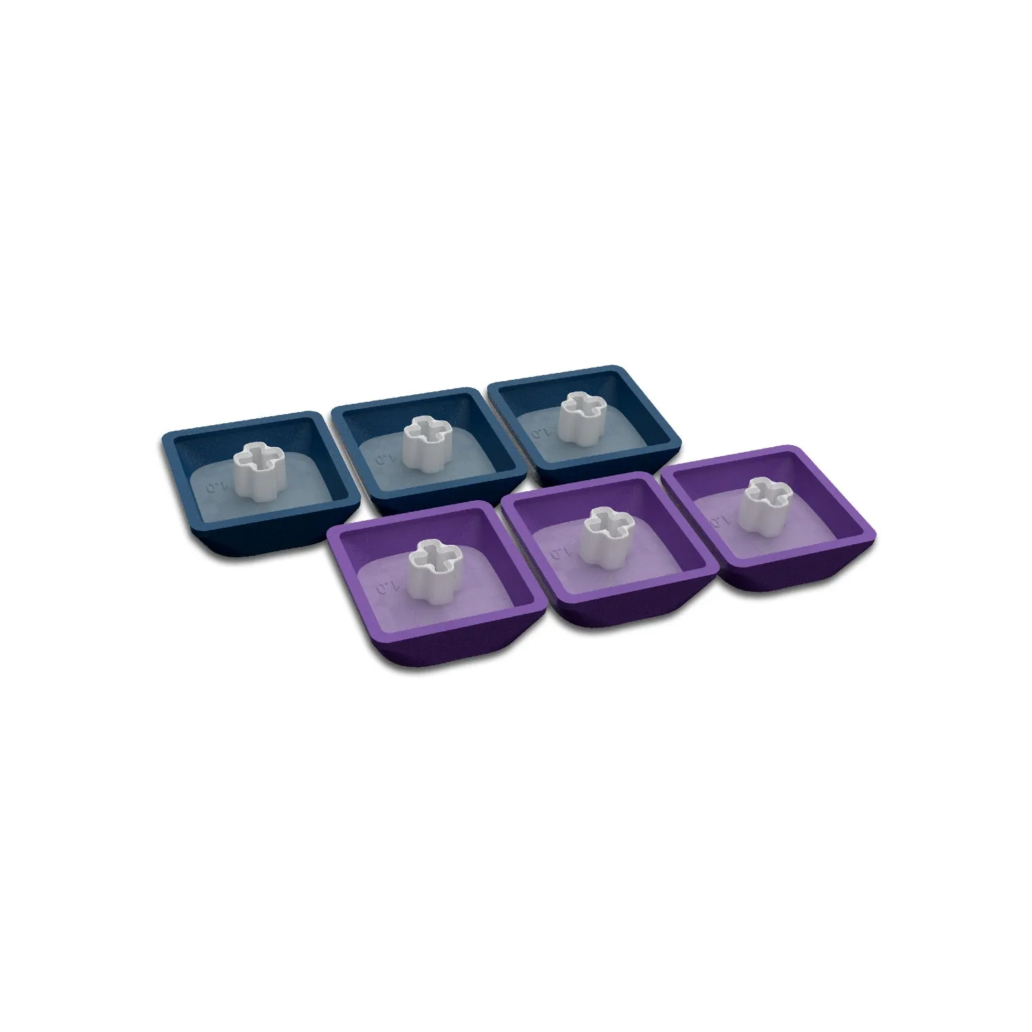 [Extra Stock] XVX Skyline Low Profile Double-Shot Keycap Set