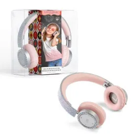 FAO Schwarz Bluetooth Wireless Rhinestone Headphones